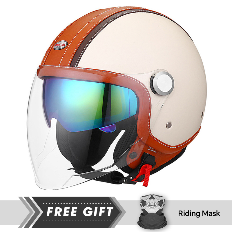Motorcycle Gear In Store - Helm Sepeda Motor Wajah Terbuka Asli