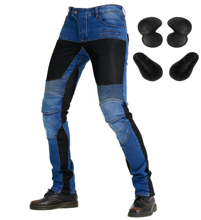 Motorcycle Gear Jeans - Jeans Berkendara Musim Panas Luar Ruangan