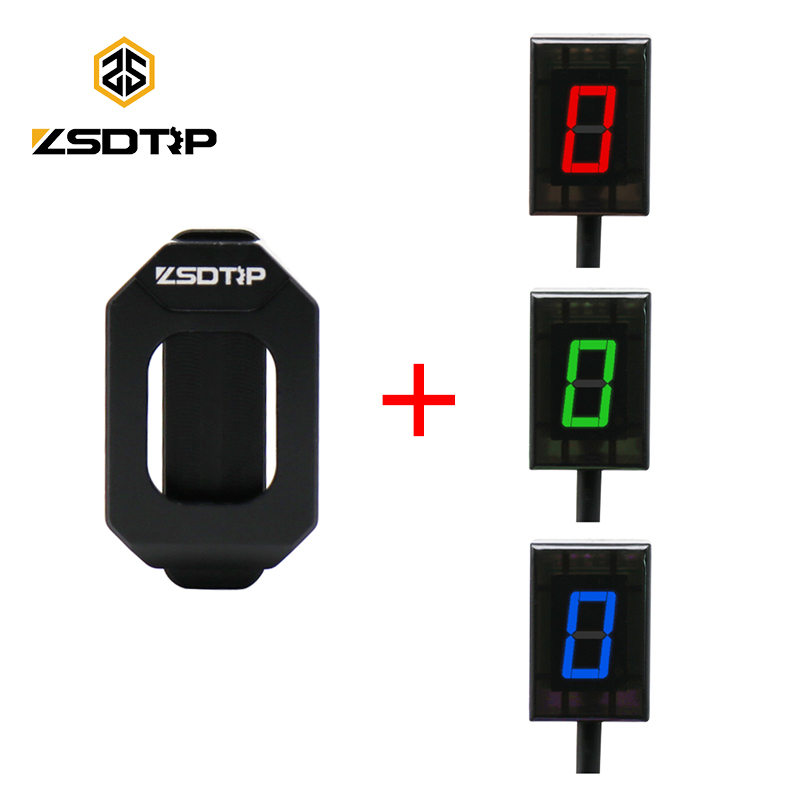 Motorcycle Gear Holder - ZSDTRP Indikator Roda Gigi Digital Motor