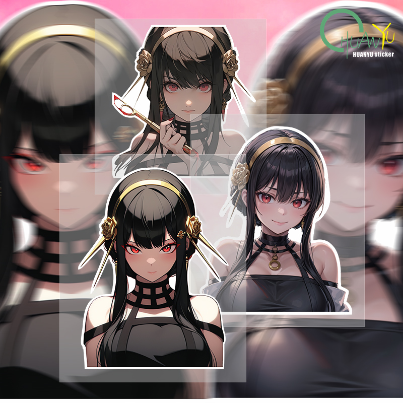 Motorcycle Gear Outlet - Anime mata-mata, avatar gadis cantik, stiker