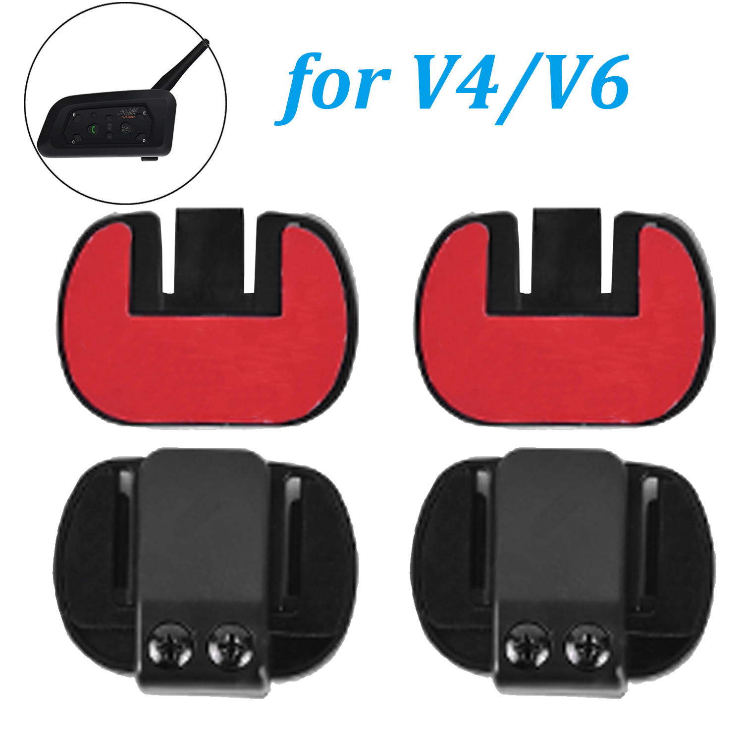 Intercom Headset Helmet - EJEAS V6 Pro/3.5mm V4 PLUS klip