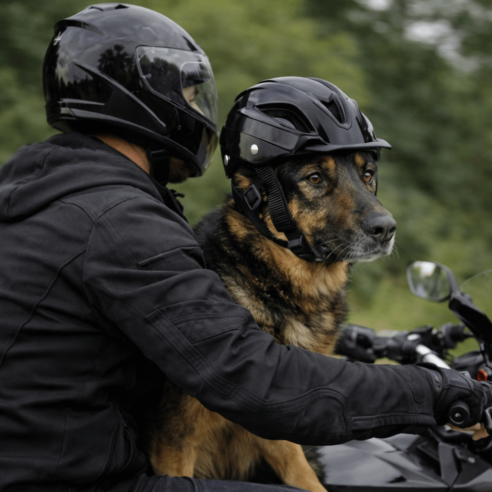 Motorcycle Gear For Dogs - Helm Anjing yang Dapat Disesuaikan, Helm