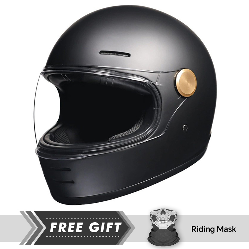 Motorcycle Gear In Store - Helm Sepeda Motor Full Face Vintage