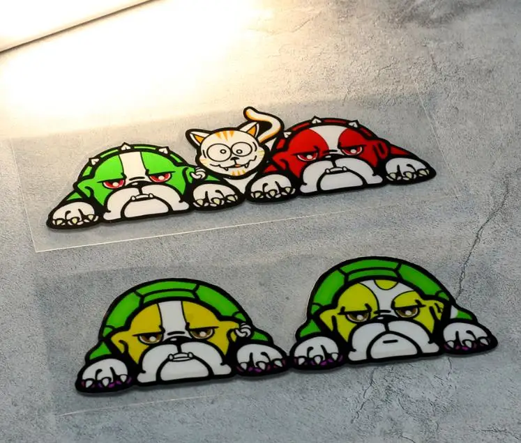 Motorcycle Gear For Dogs - Stiker Balap MotoGP Mugello Turtle Rossi