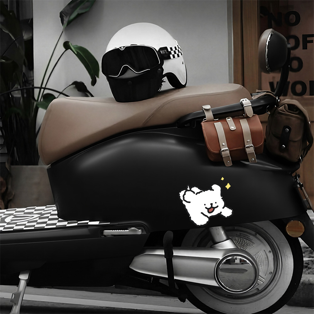 Stiker Mobil Eksterior Anjing  - Motorcycle Gear For Dogs ulasan dan harga