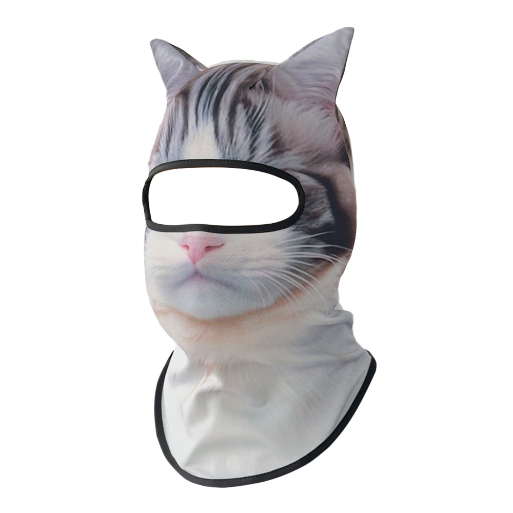 Masker Wajah Hewan 3D Perlengk - Motorcycle Gear For Dogs ulasan dan harga