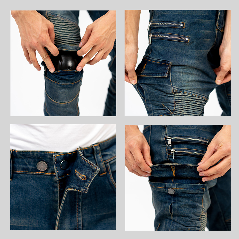 Celana Motor Motocross Gaya Me - Motorcycle Gear Jeans ulasan dan harga