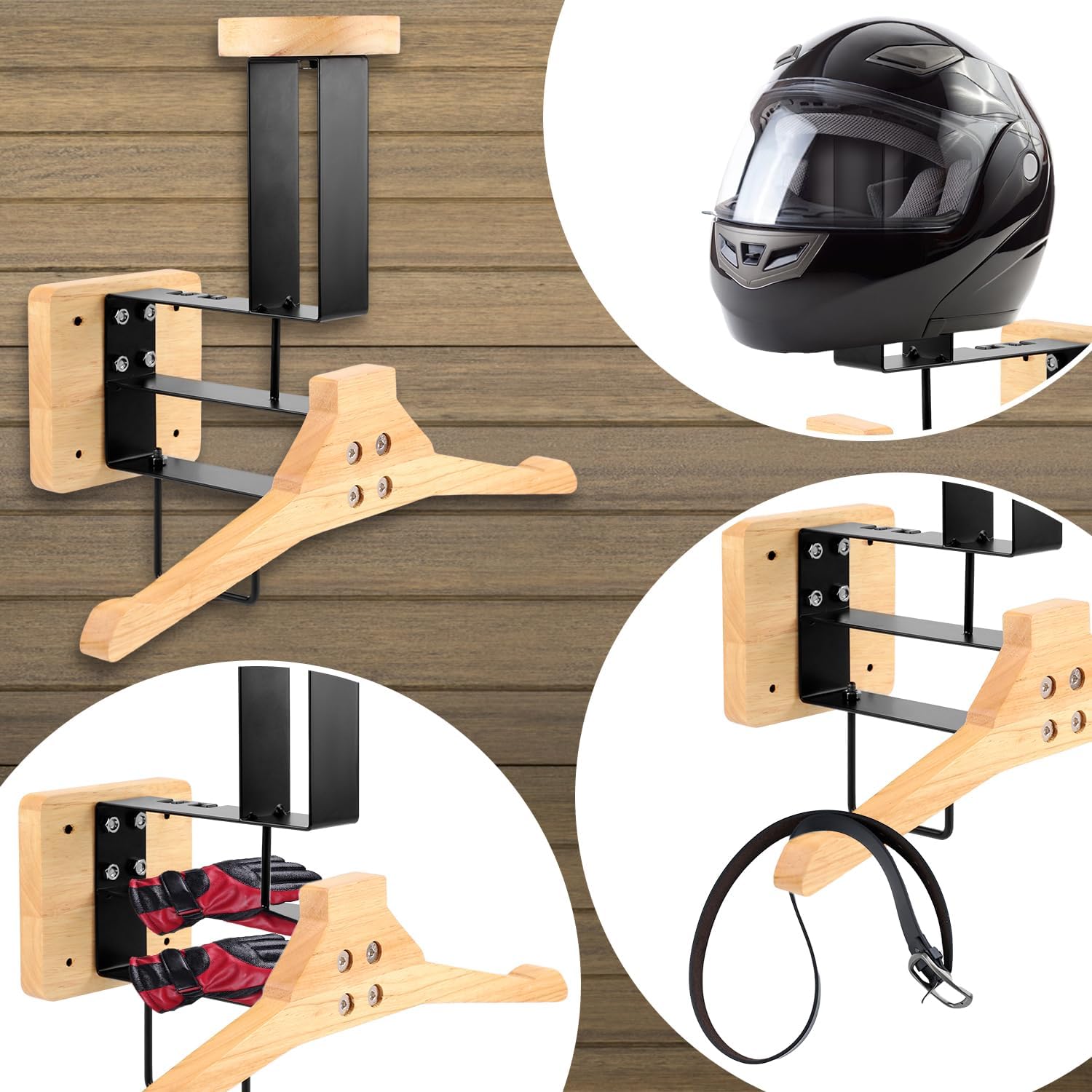 ​ Tempat Helm Sepeda Motor Gan - Motorcycle Gear Hanger ulasan dan harga