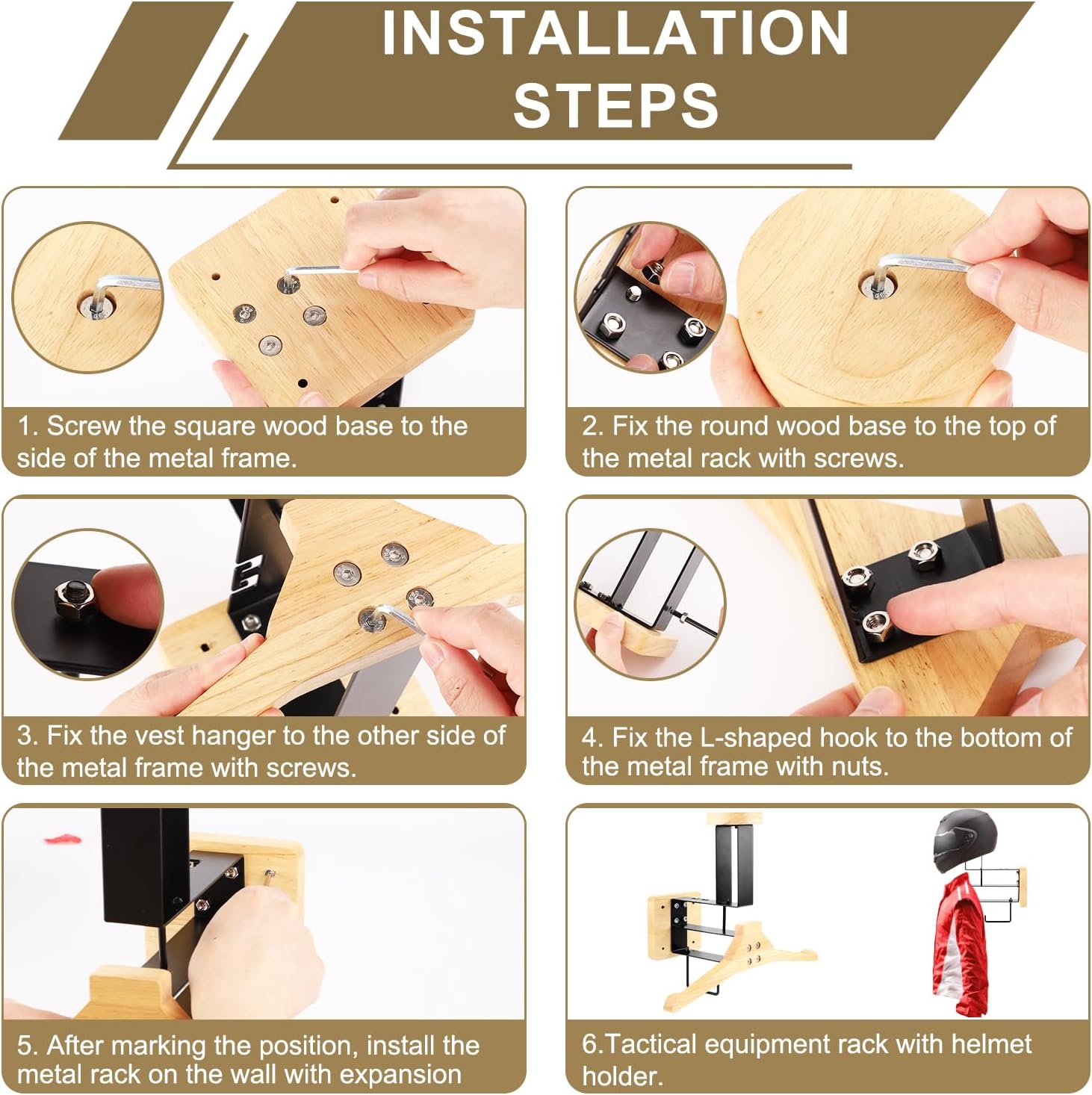 ​ Tempat Helm Sepeda Motor Gan - Motorcycle Gear Hanger ulasan dan harga