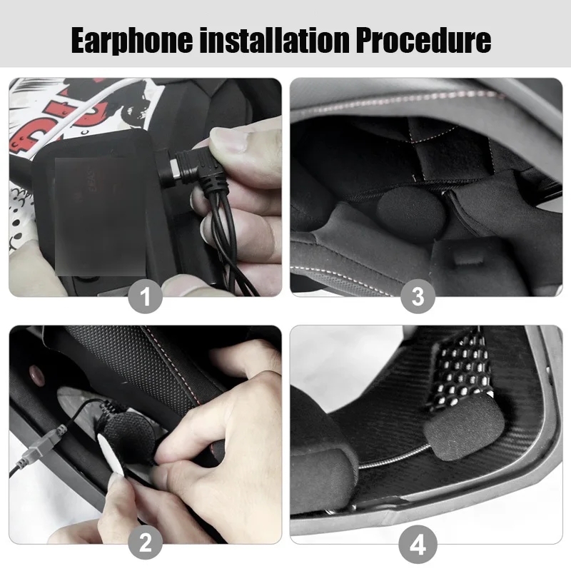 EJEAS V4 PLUS mikrofon TYPE-C, - Intercom Headset Helmet ulasan dan harga