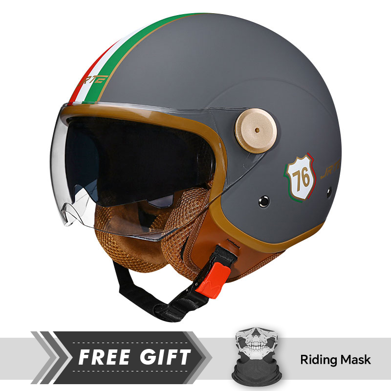 DOT 3/4 Helm Sepeda Motor Waja - Motorcycle Gear In Store ulasan dan harga