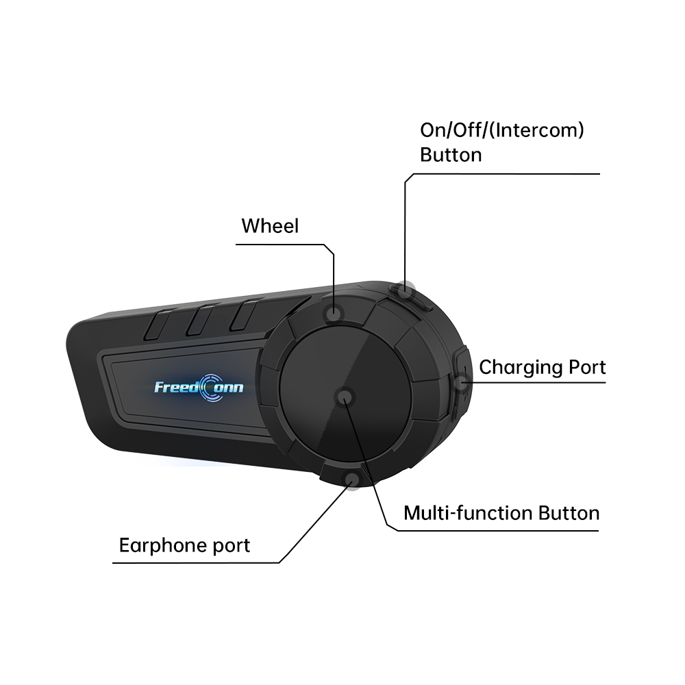 Headset Interkom Bluetooth Fre - Intercom Headset Helmet ulasan dan harga