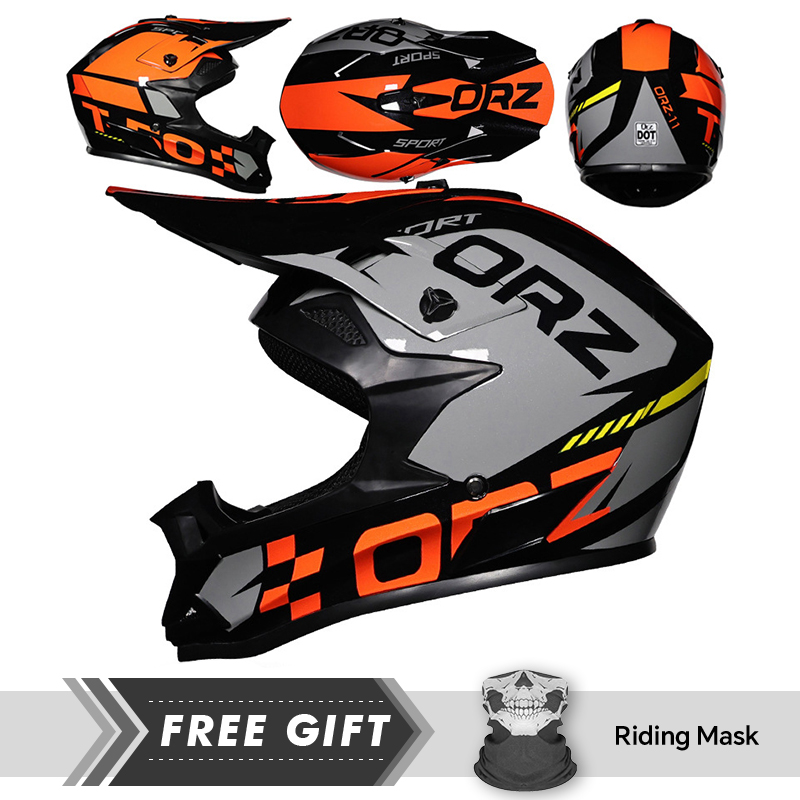 Helm Off Road pelindung wajah, - Motorcycle Gear In Store ulasan dan harga