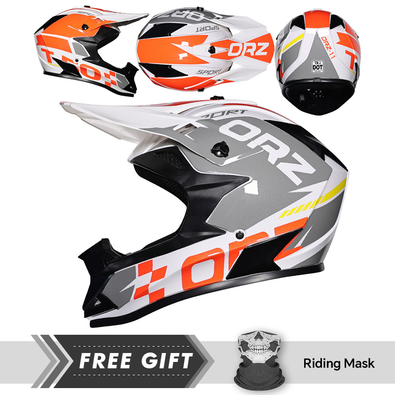 Helm Off Road pelindung wajah, - Motorcycle Gear In Store ulasan dan harga