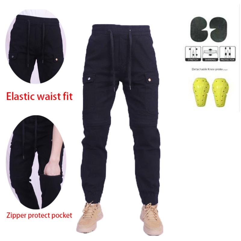 Celana Jeans Kasual untuk Berk - Motorcycle Gear Jeans ulasan dan harga