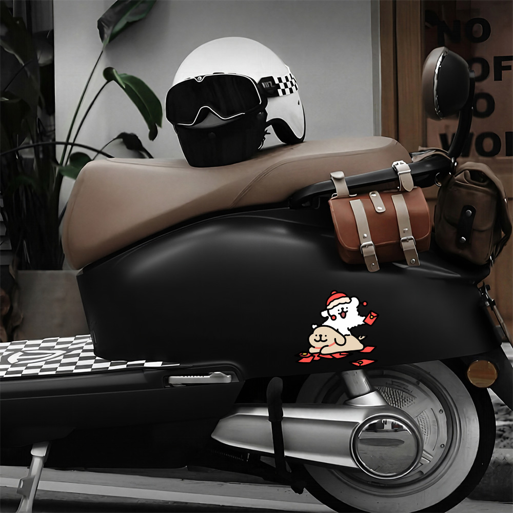 Stiker Mobil Anjing Maltese Ka - Motorcycle Gear For Dogs ulasan dan harga