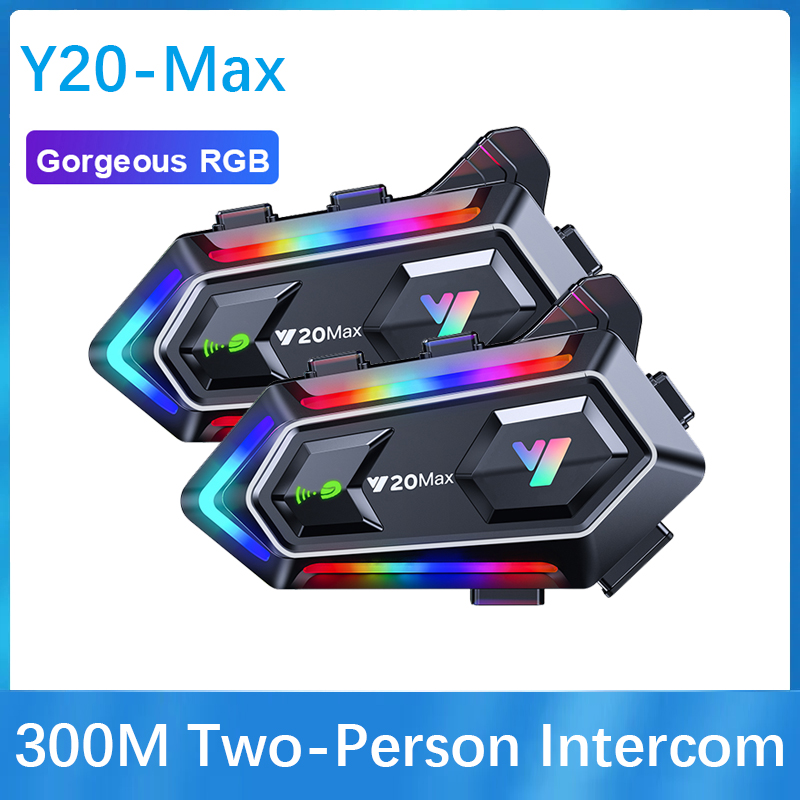 Y20 MAX Helm Sepeda Motor Head - Intercom Headset Helmet ulasan dan harga