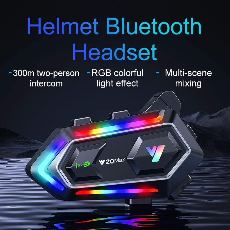 Y20 MAX Helm Sepeda Motor Head - Intercom Headset Helmet ulasan dan harga