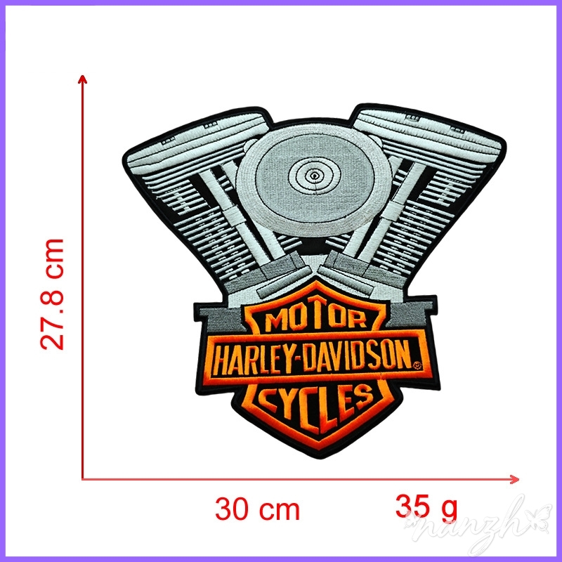 Patch Velcro Dekorasi Bordir M - Motorcycle Gear Wardrobe ulasan dan harga