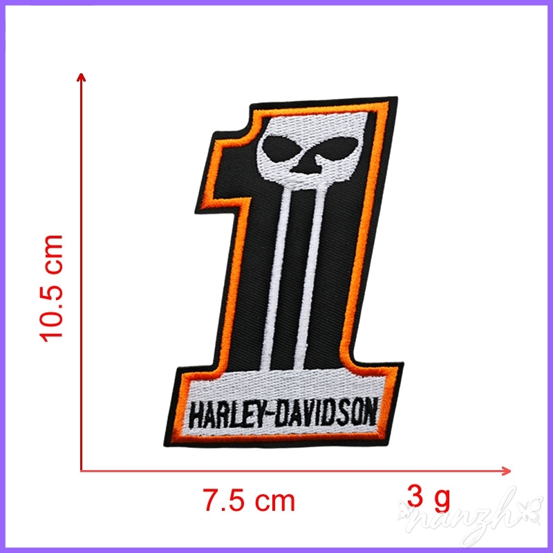 Patch Velcro Dekorasi Bordir M - Motorcycle Gear Wardrobe ulasan dan harga