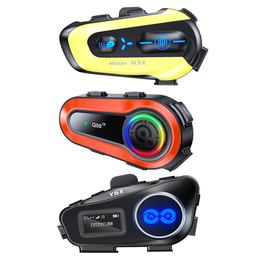 Headset Aksesori Bluetooth den - Intercom Headset Helmet ulasan dan harga