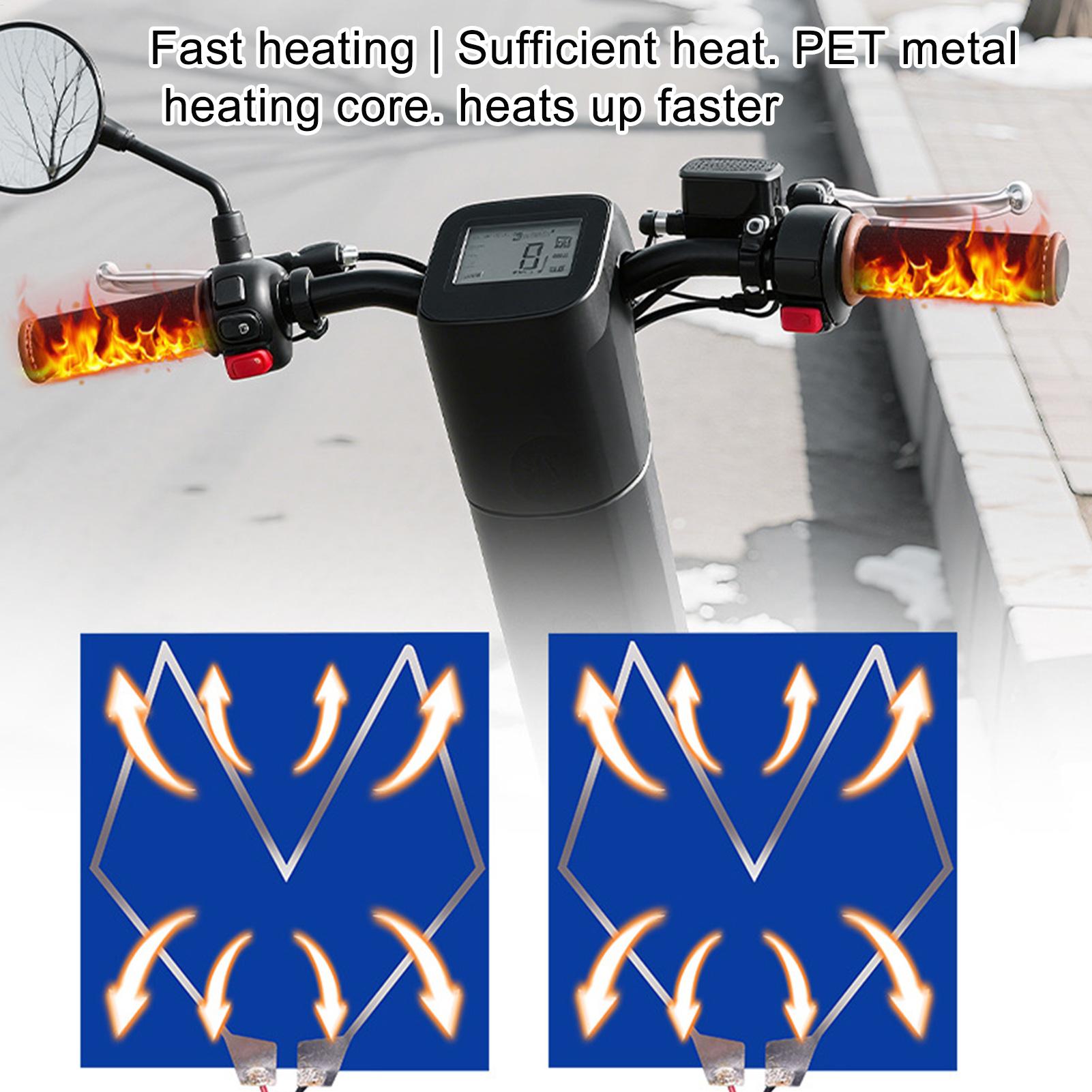 Pegangan Sepeda Motor Berpeman - Handlebar Grip Heated ulasan dan harga