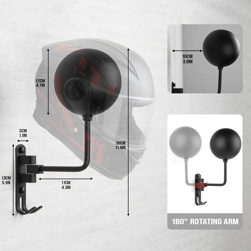 Gantungan Helm Premium dari Pa - Motorcycle Gear Hanger ulasan dan harga